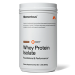 Momentous Grass Fed Whey Protein Isolate Powder